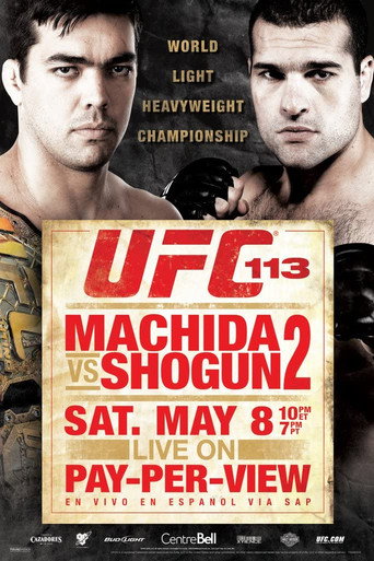 UFC 113: Machida vs. Shogun 2 movie poster