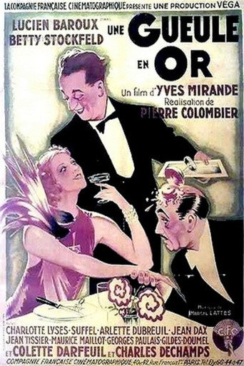 Une gueule en or movie poster