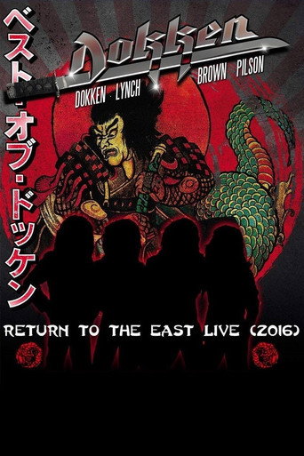 Dokken: Return to the East Live 2016 movie poster