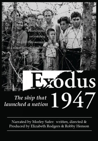 Exodus 1947 movie poster