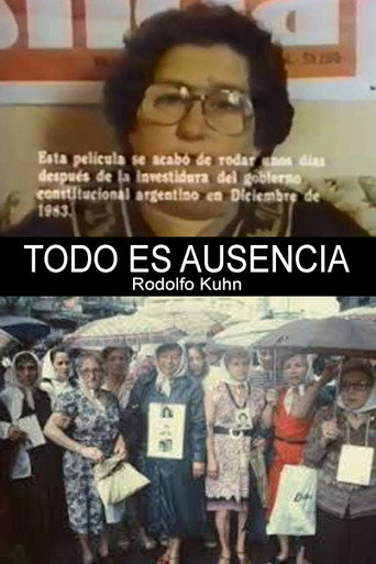 Todo es ausencia movie poster