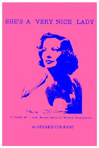 She's a Very Nice Lady movie poster