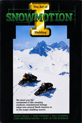 Snowmotion: The Art of Sledding movie poster