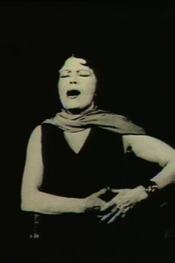 Damia: Concert en velours noir movie poster