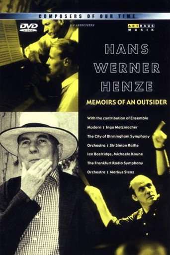 Hans Werner Henze:  Memoirs of an Outsider movie poster