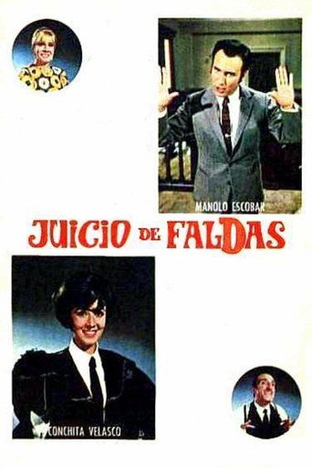 Juicio de faldas movie poster