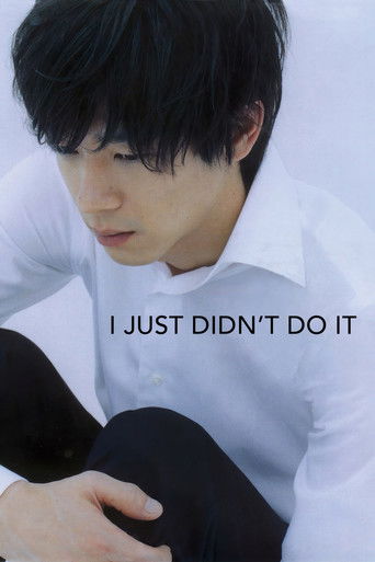 I Just Didn't Do It movie poster