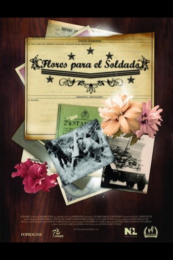 Flores para el soldado movie poster