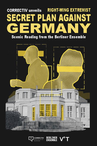 CORRECTIV Unveils: Right-wing Extremist Secret Plan Against Germany movie poster