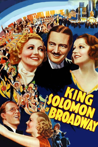 King Solomon of Broadway movie poster