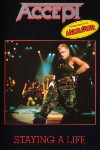 Accept - Staying A Life movie poster
