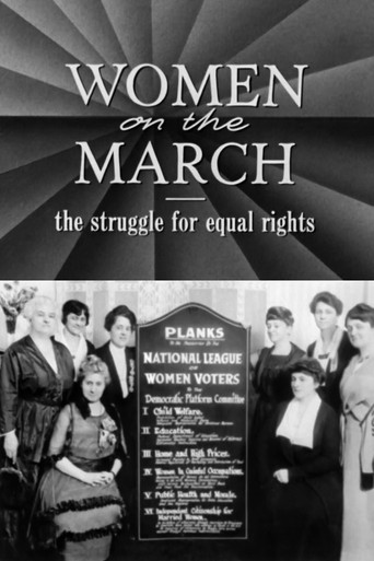 Women on the March: The Struggle for Equal Rights movie poster