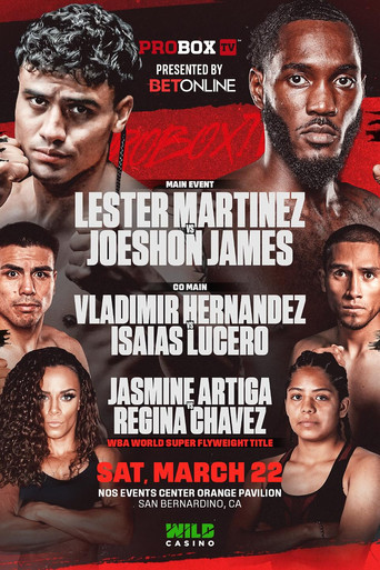 Lester Martinez vs. Joeshon James movie poster