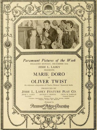 Oliver Twist movie poster