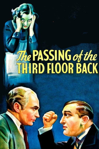 The Passing of the Third Floor Back movie poster