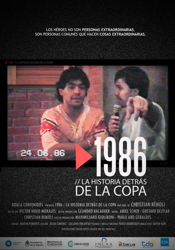 1986. The story behind the Cup movie poster