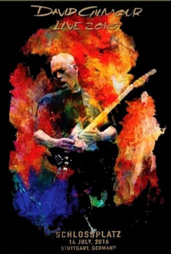 David Gilmour - Live at Schlossplatz 2016 movie poster