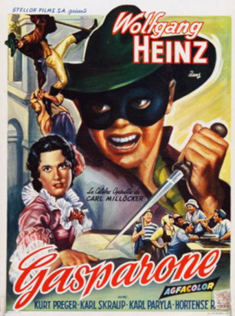 Gasparone movie poster