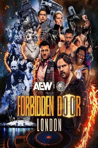 AEW x NJPW: Forbidden Door 2025 movie poster