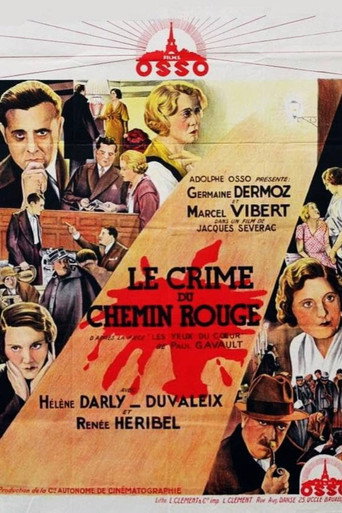 Le crime du chemin rouge movie poster