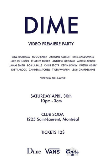 The Dime Video movie poster