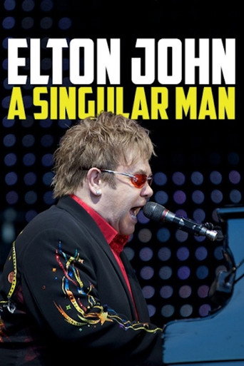 Elton John: A Singular Man movie poster