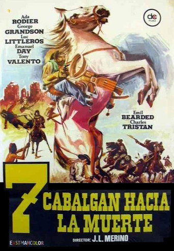 Siete cabalgan hacia la muerte movie poster