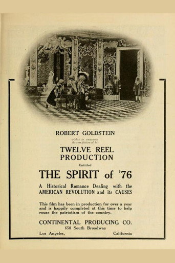 The Spirit of '76 movie poster