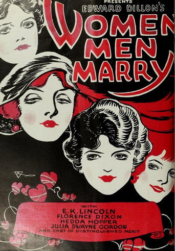 Women Men Marry movie poster