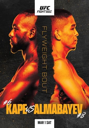 UFC Fight Night 253: Kape vs. Almabayev movie poster