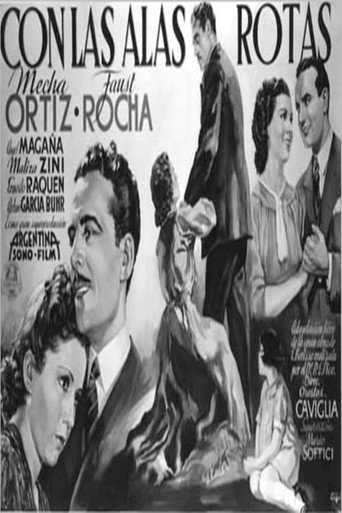 Con las alas rotas movie poster