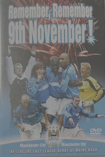 Manchester City - Remember, Remember 9th November movie poster