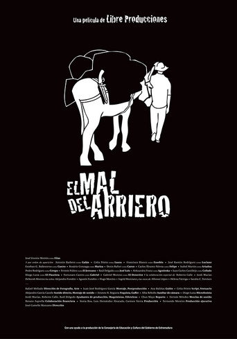 El mal del arriero movie poster