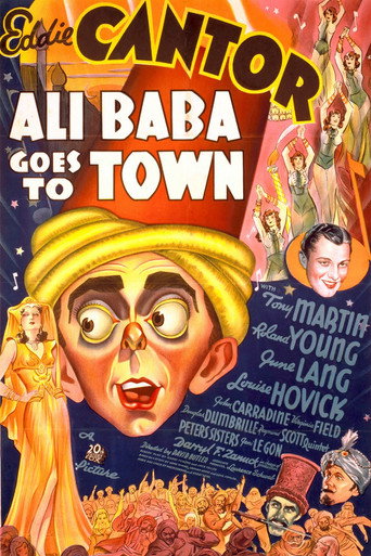 Ali Baba Goes to Town movie poster