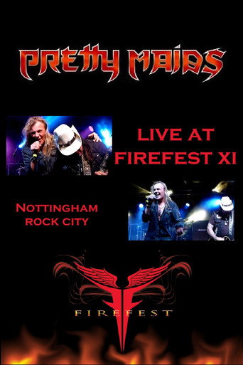 Pretty Maids: Live at Firefest XI - The Final Fling movie poster