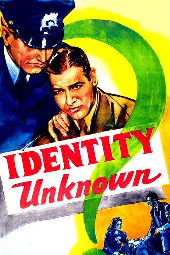 Identity Unknown movie poster