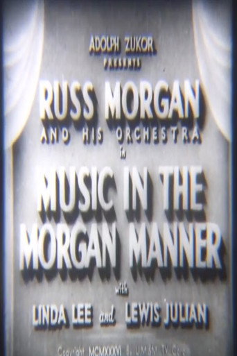 Music in the Morgan Manner movie poster