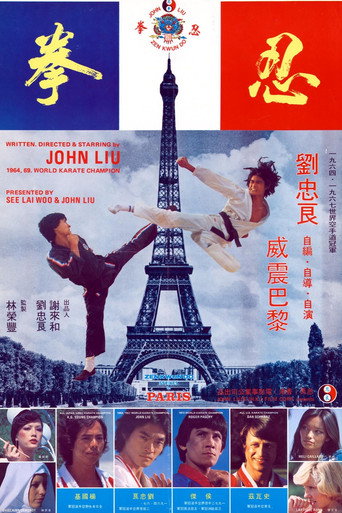Zen Kwan Do Strikes Paris movie poster