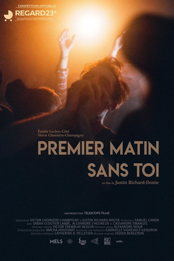 Premier matin sans toi movie poster