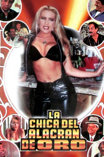La chica del alacrán de oro movie poster