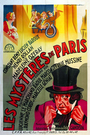 Mysteries of Paris movie poster