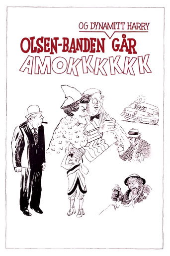 The Olsen Gang and Dynamite-Harry Goes Wild movie poster