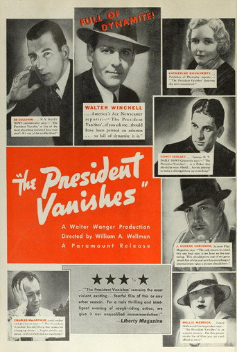 The President Vanishes movie poster