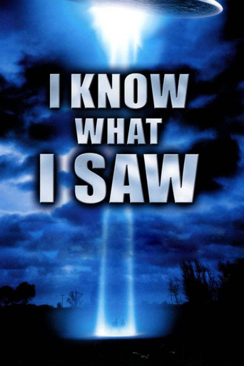I Know What I Saw movie poster