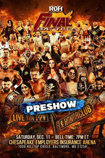 ROH Final Battle 2021 - Pre-Show movie poster