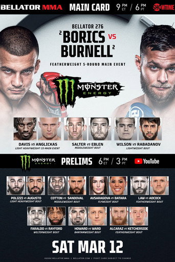 Bellator 276: Borics vs. Burnell movie poster