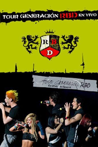 Tour Generación En Vivo En Bogotá movie poster