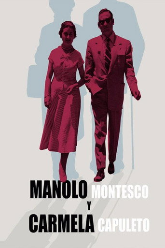 Manolo Montesco and Carmela Capuleto movie poster