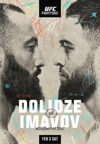 UFC Fight Night 235: Dolidze vs. Imavov movie poster