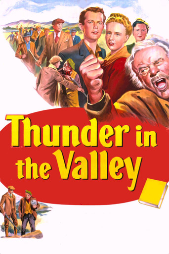 Thunder in the Valley movie poster